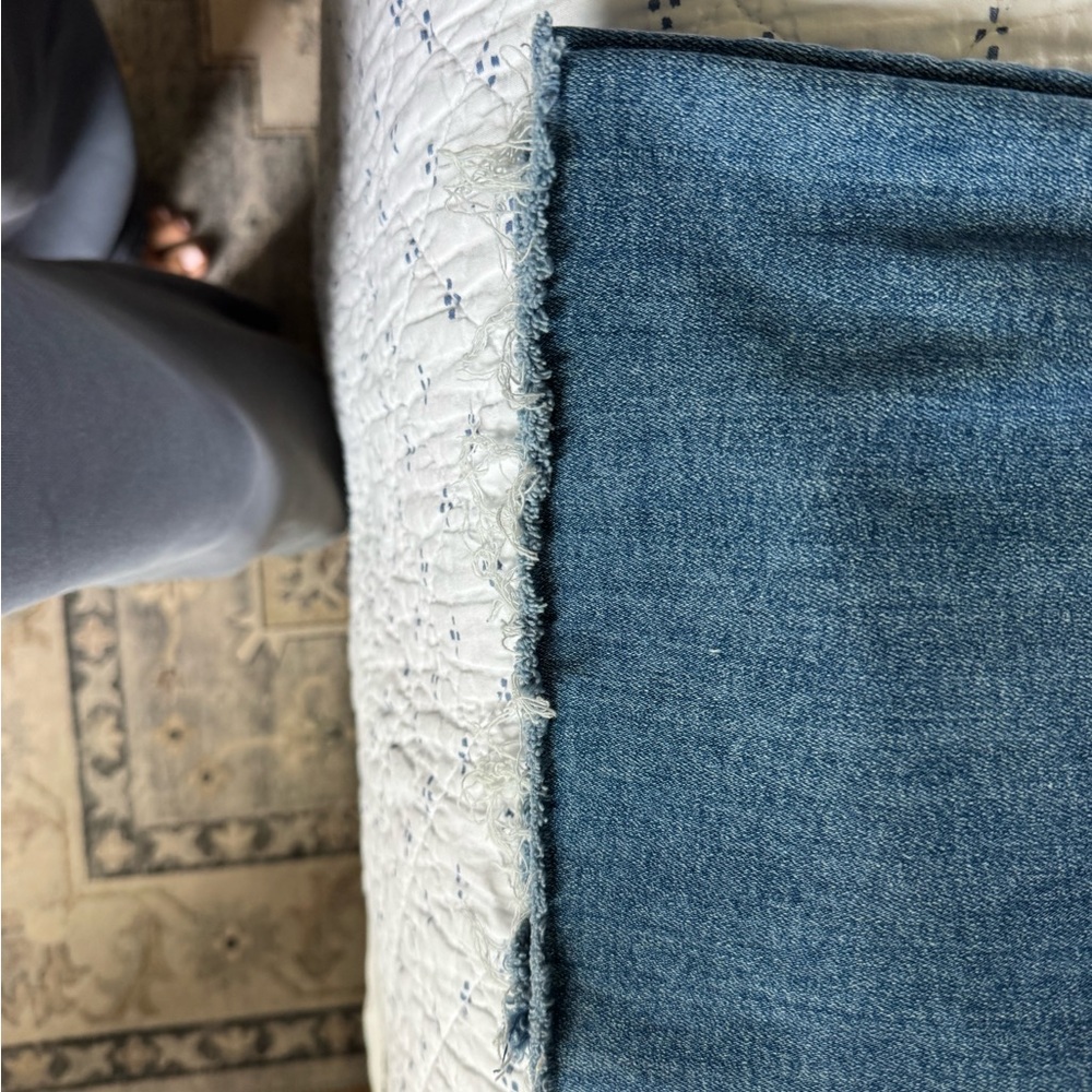 MOTHER Classic Blue Boot Cut Jeans - Picture 5 of 10